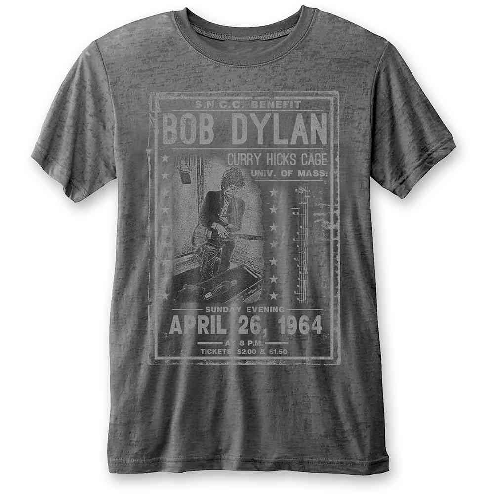 Bob Dylan - Curry Hicks Cage Heren Tshirt - Grijs